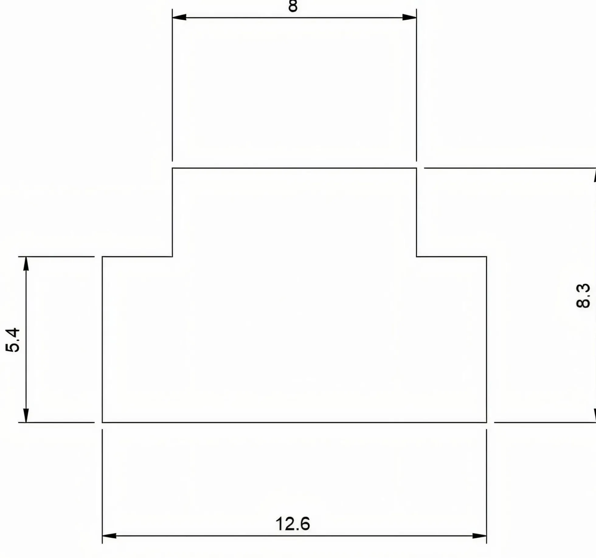 sauter Winkelanschlag mit Anschlagschiene