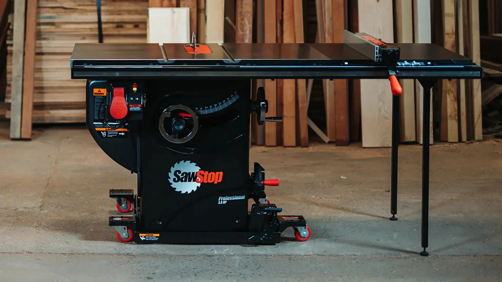 SAWSTOP PCS Mobile Basis, industriell