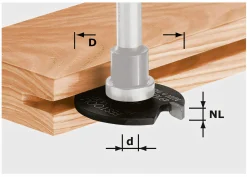 Scheibennutfräser HW HW D40x4