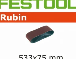 Schleifband L533X 75-P80 RU2/10