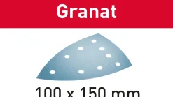 Schleifblatt Granat STF DELTA/9 P120 GR/100