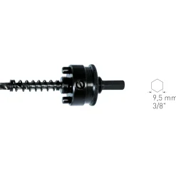 Schnellwechselhalter 9,5 mm für Lochsägen Ø 32-100 mm
