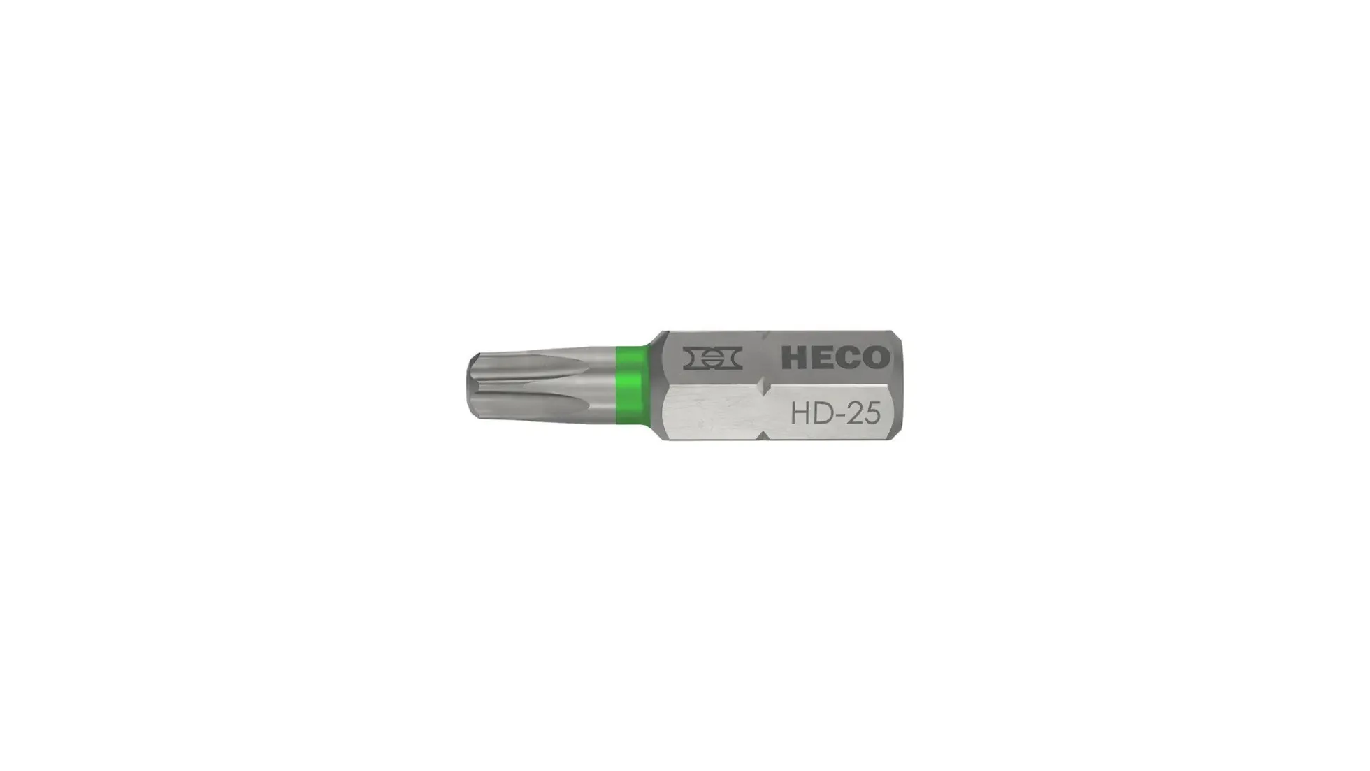 Schrauber-Bits, HECO-Drive, HD-25, grün, 2 Stück
