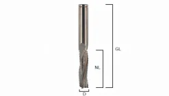 Schruppfräser VHM D10 S10 RD