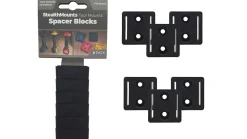 Schwarze Distanzstücke für StealthMounts Werkzeughalter (12mm), 6 St.