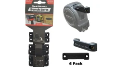 Schwarze StealthMounts Werkbank-Organizer, 6 St.