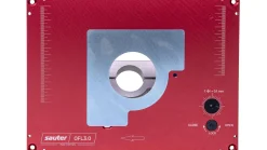 schwenkbarer sauter Fräslift OFL3.0 - rote Ausführung