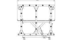 Schwenkvorrichtung für Holzprofi Maker HUB-350MDF