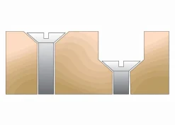 Senkbohrer 90° D1: 3,0 mm