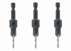 Senkbohrer 3-teiliges Set 90° D: 9,5 mm