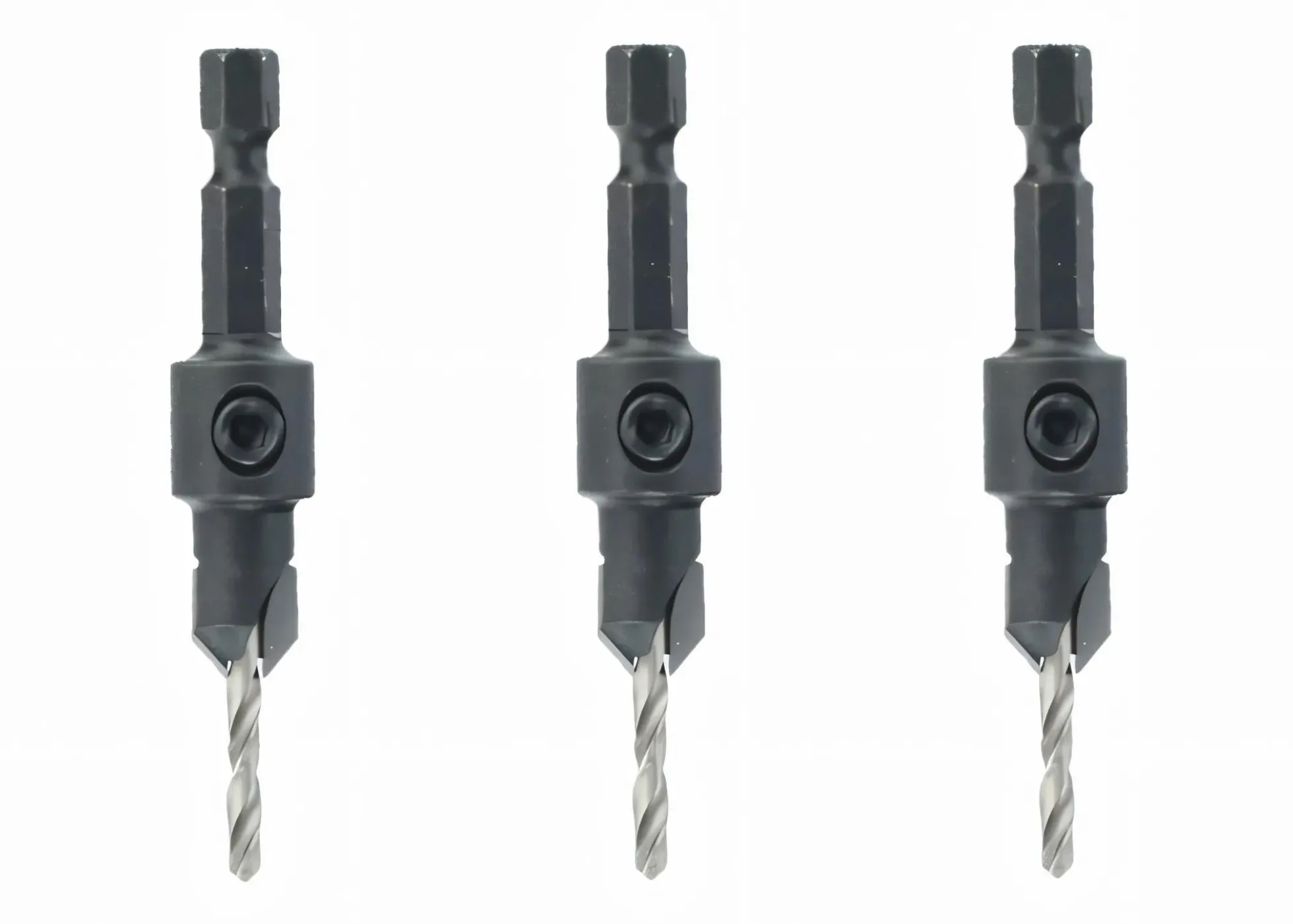 Senkbohrer 3-teiliges Set 90° D: 9,5 mm