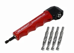 Set Winkelvorsatz Drive 90PLUS inkl. 4Holzbohrer