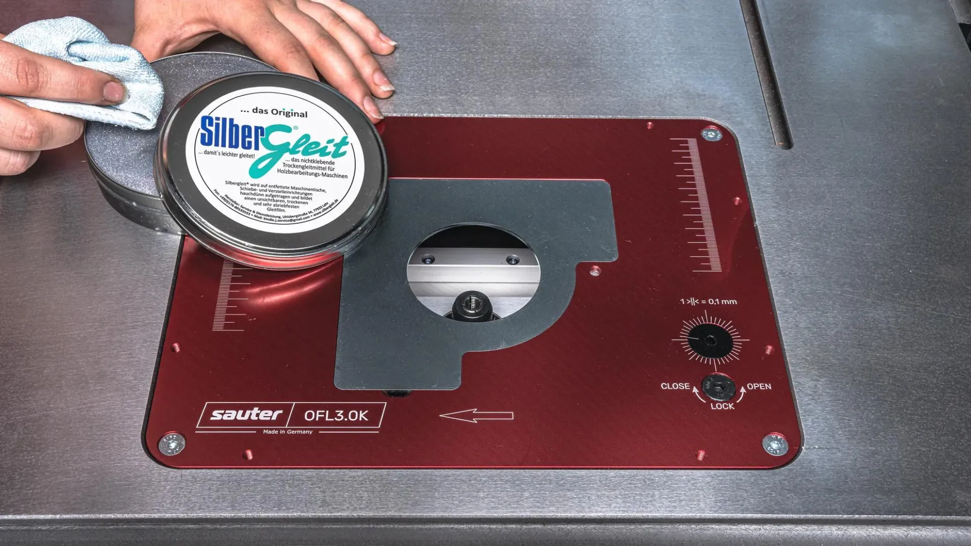 Silbergleit 350 ml in der Blechdose