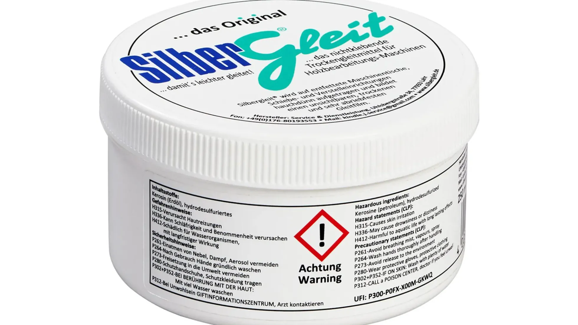Silbergleit 250 ml in der Kunststoffdose