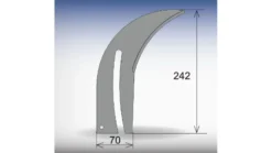 Spaltkeil MARTIN 242 x 73 mm