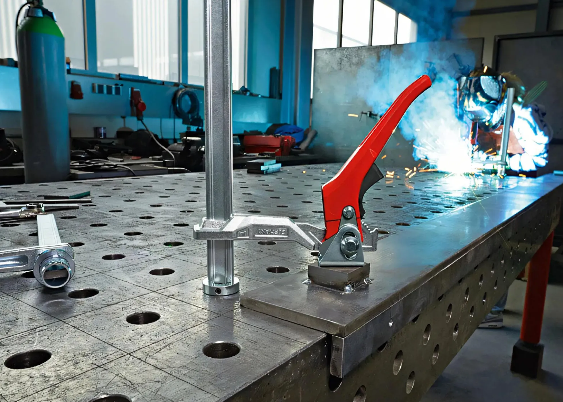 Spannelement fix für Werkbänke 200 mm