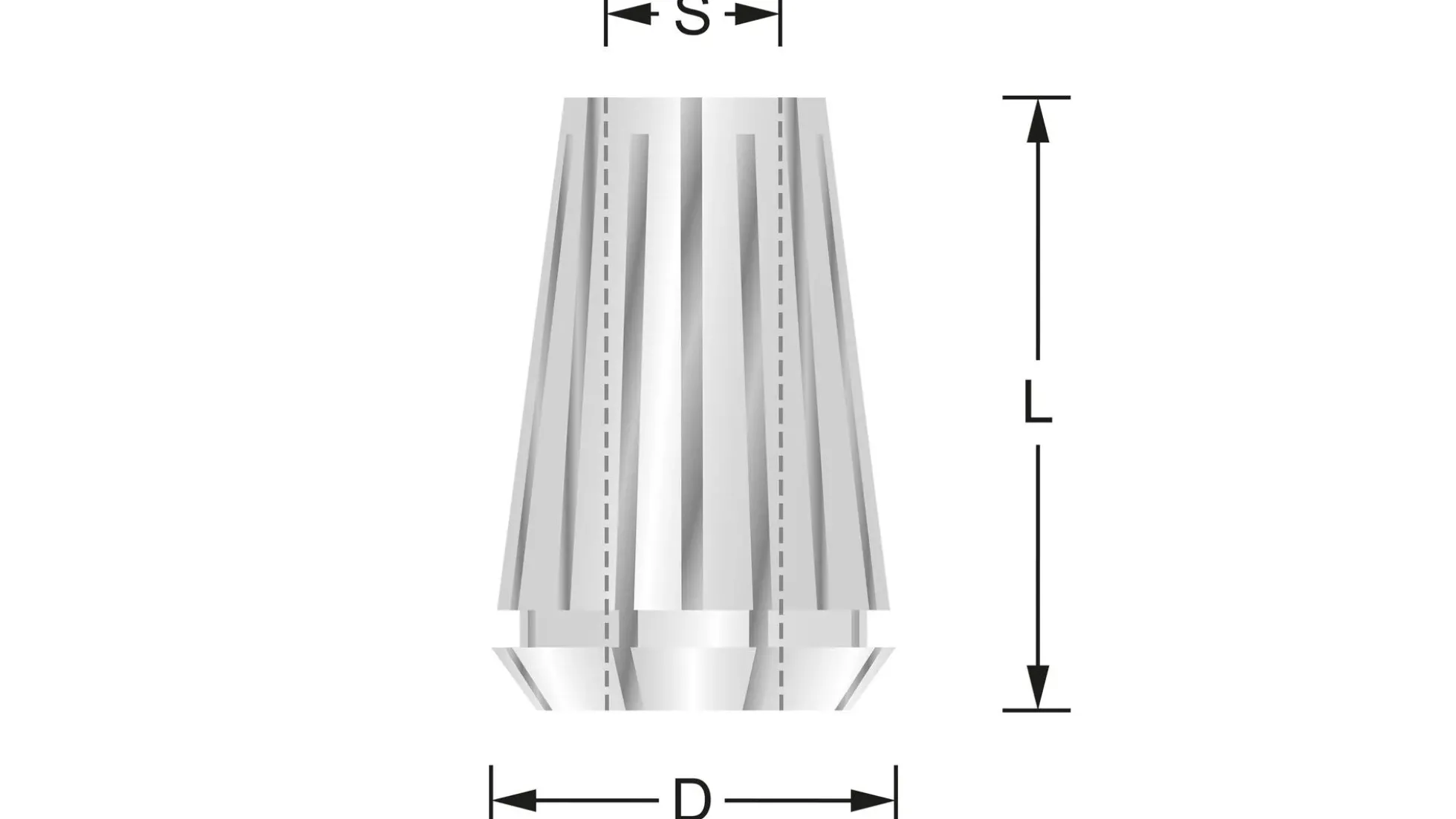 Spannzange ER16 Ø12mm