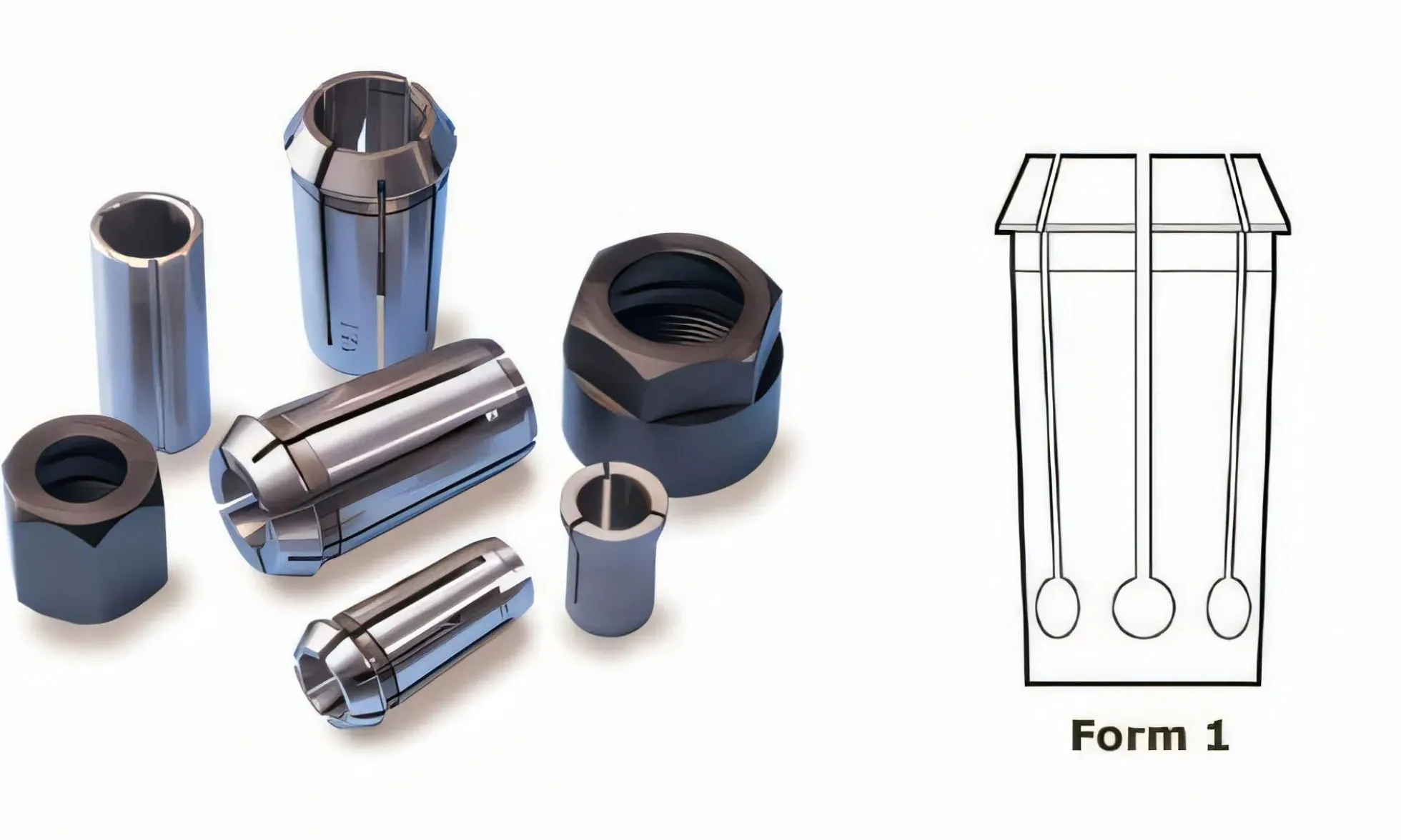 Spannzange 8mm