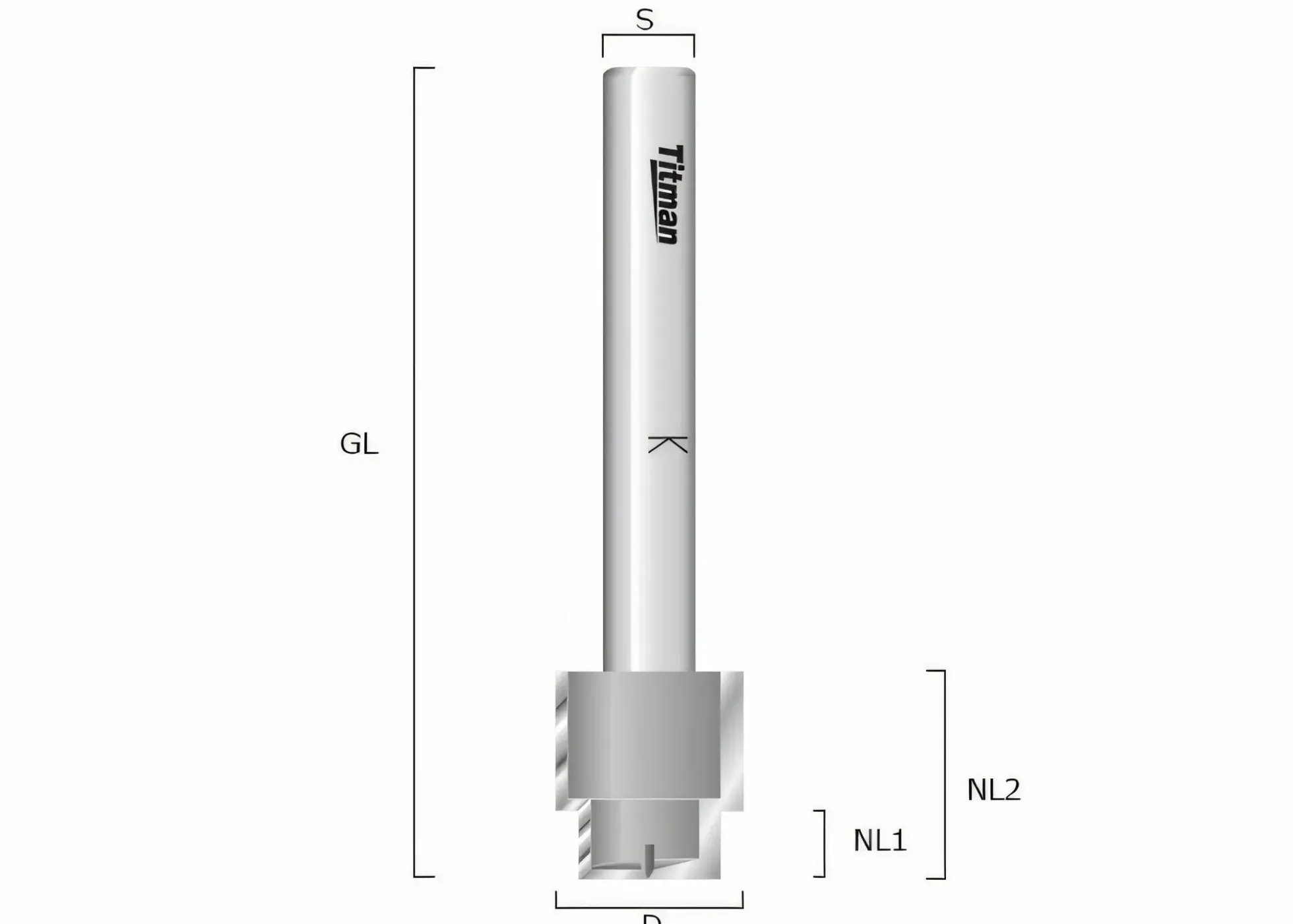 Stufenfräser für Kantengetriebe HW Z2