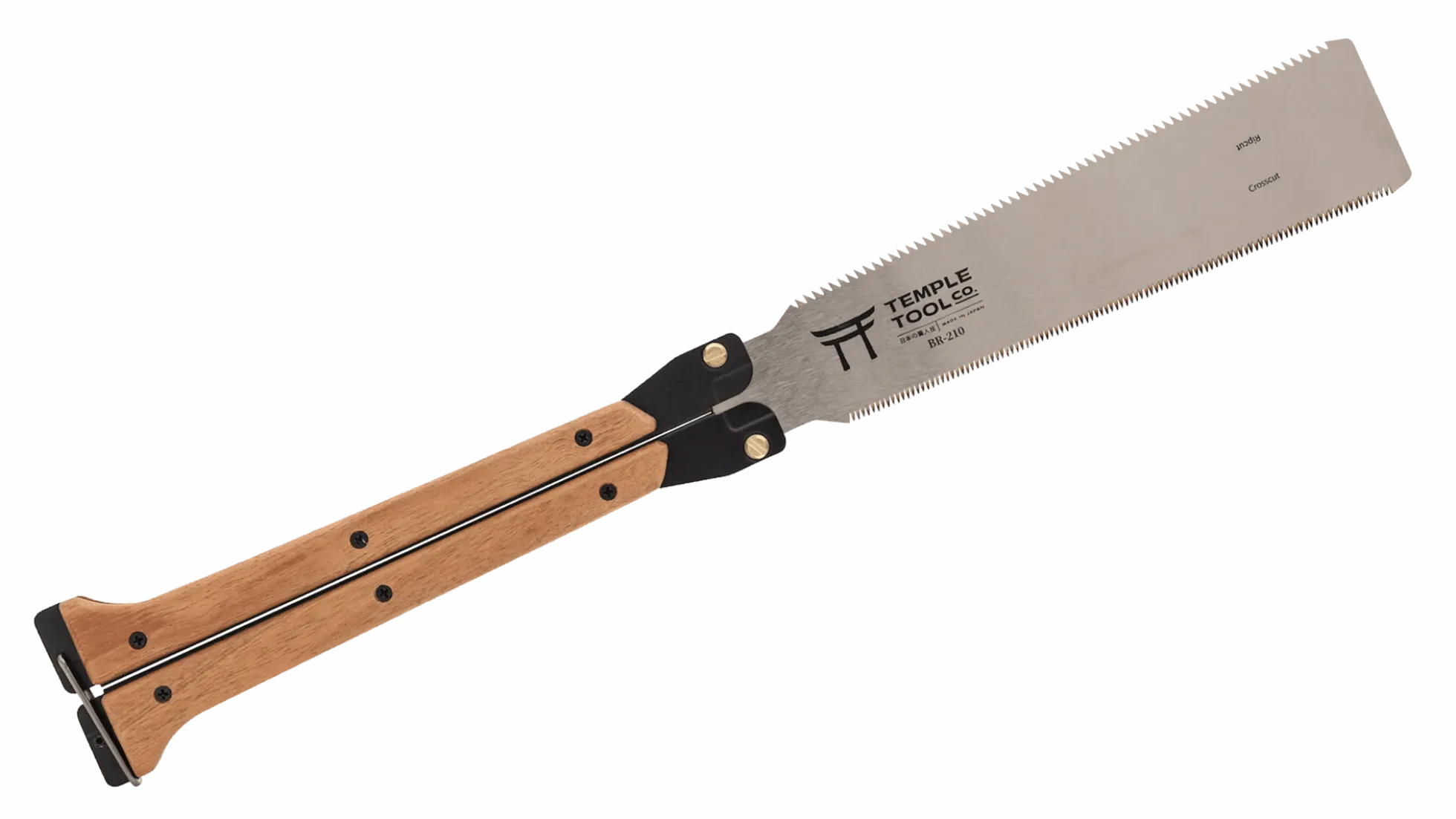 Temple Tool Japansäge Ryoba 210, faltbar
