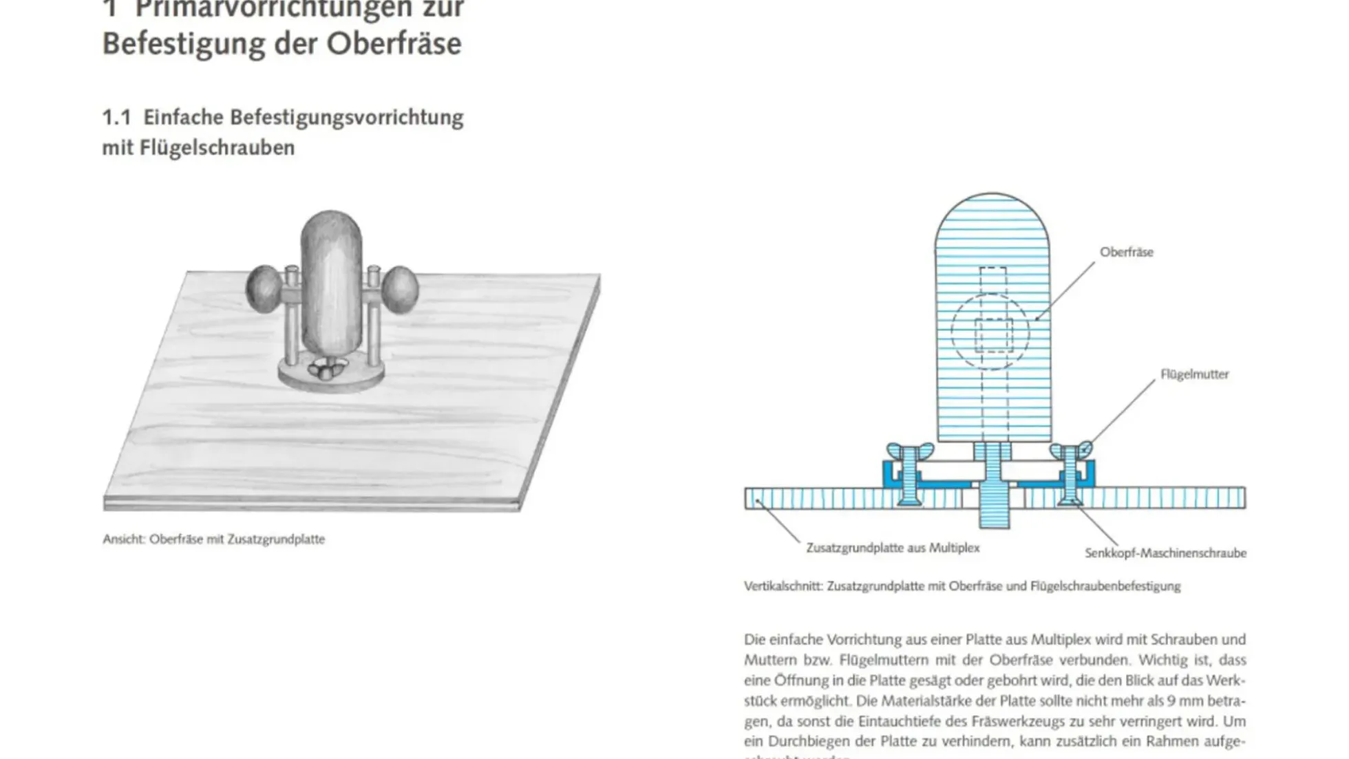 Tipps für die Oberfräse