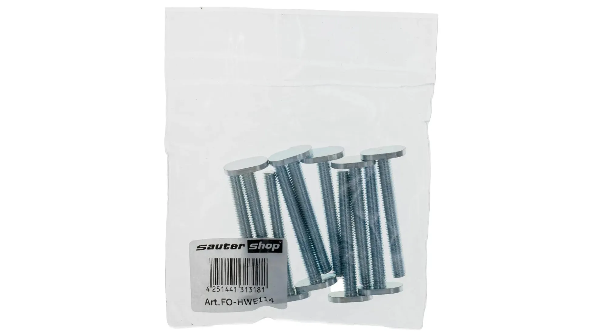 T-Nutenschrauben M6 x 50 mm (10 Stück)
