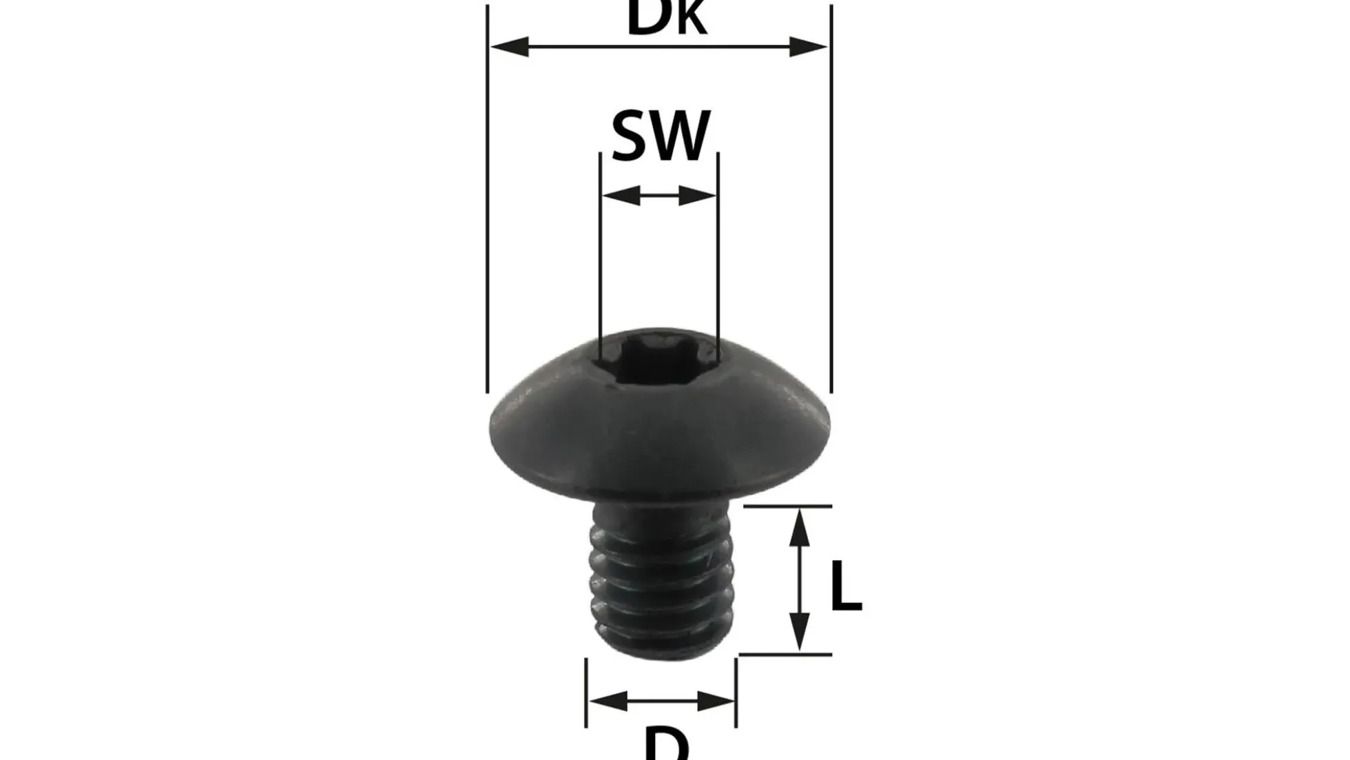 Torx Schraube T15