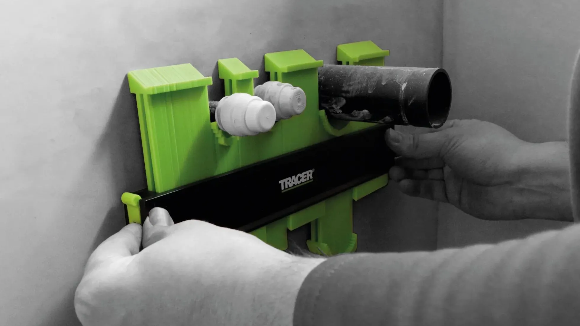 TRACER Konturenlehre 250 mm mit Tiefloch-Bleistift