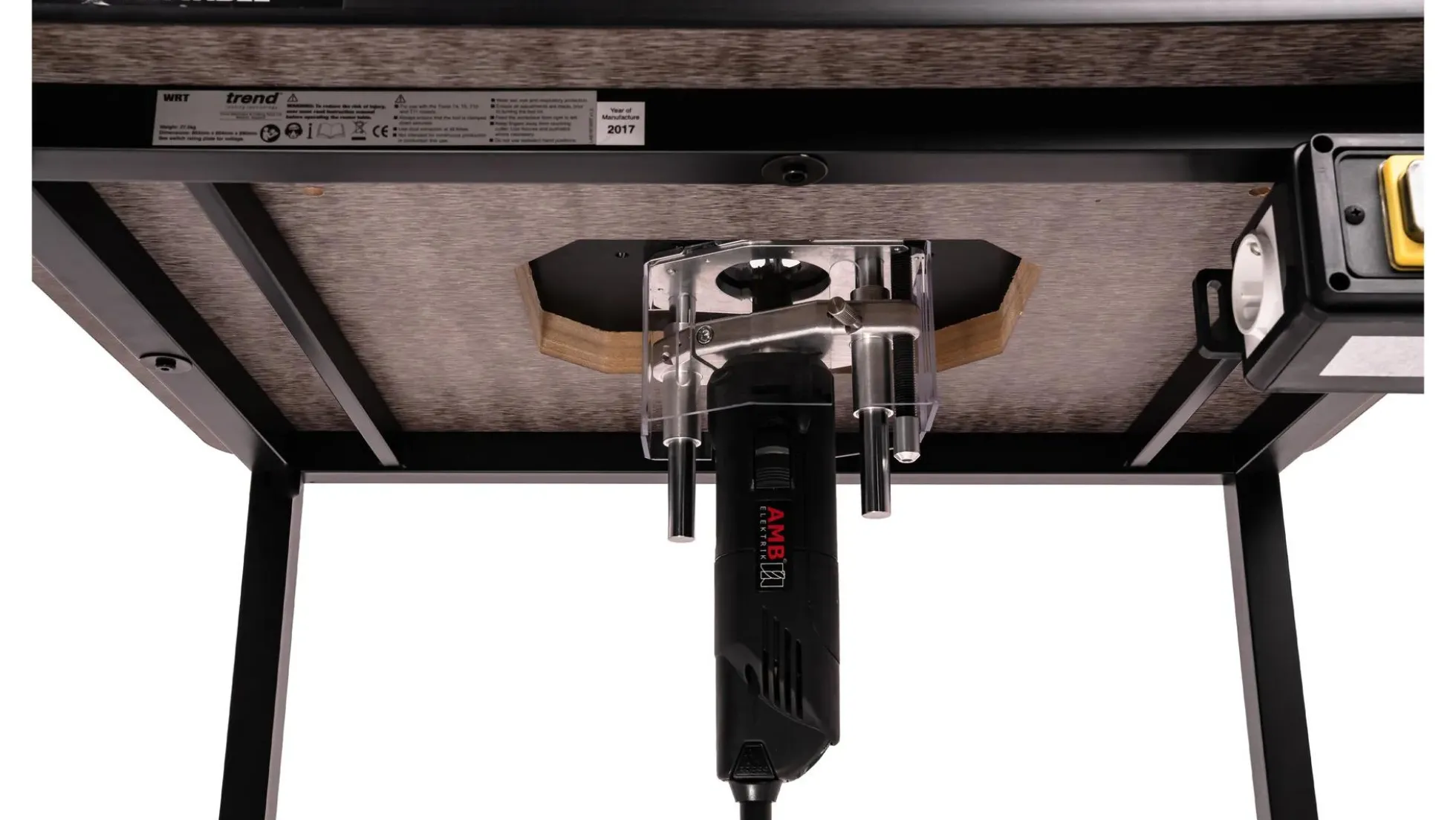 Trend Frästisch WRT inkl. Fräslift Adapter und Fräsmotor