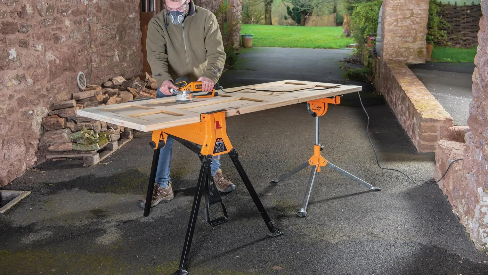 Triton Mobiler Spannbock Super Jaws
