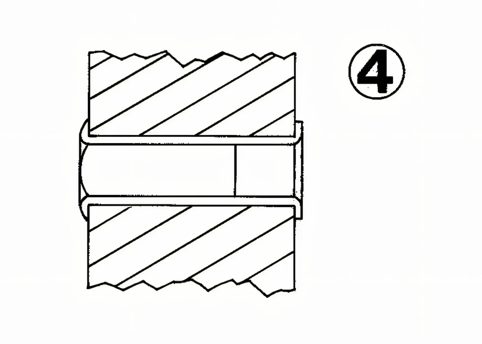 Türspionbohrer 12mm