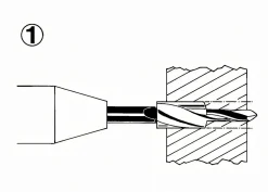 Türspionbohrer 12mm