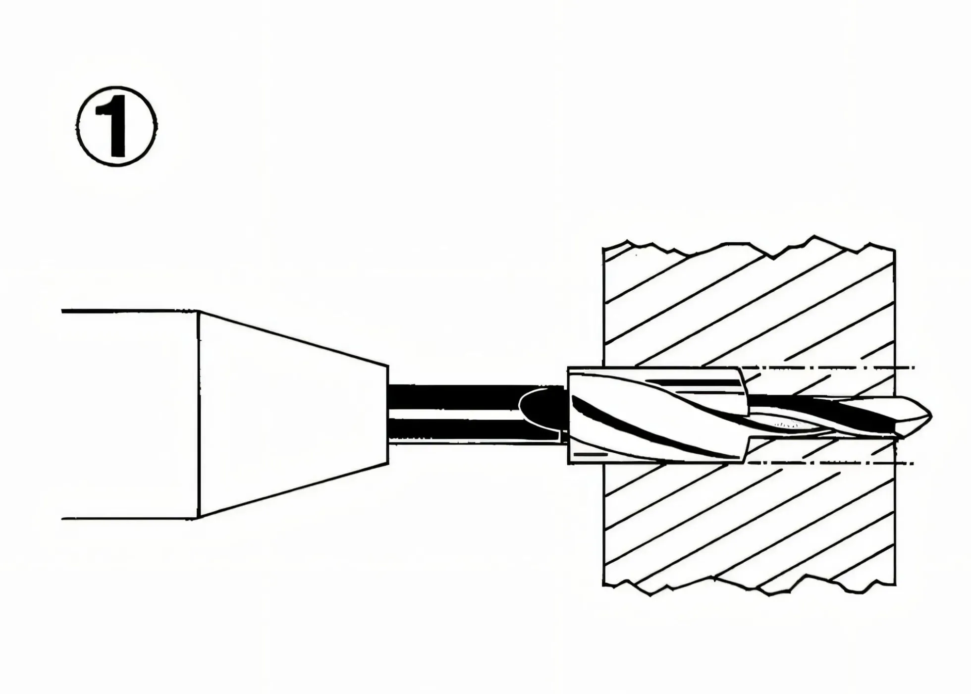 Türspionbohrer 12mm