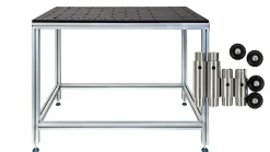 Vario-Bench Multifunktionstisch - GRAU