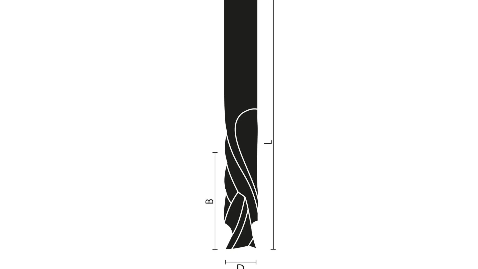 VHM-Sprialnutfräser DUAL-Schnitt D8 S8