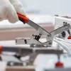 Waagerechtspanner mit offenem Arm und waagerechter Grundplatte STC-HH /70