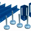 Werkbankbein-Set, höhenverstellbar 438 - 584 mm