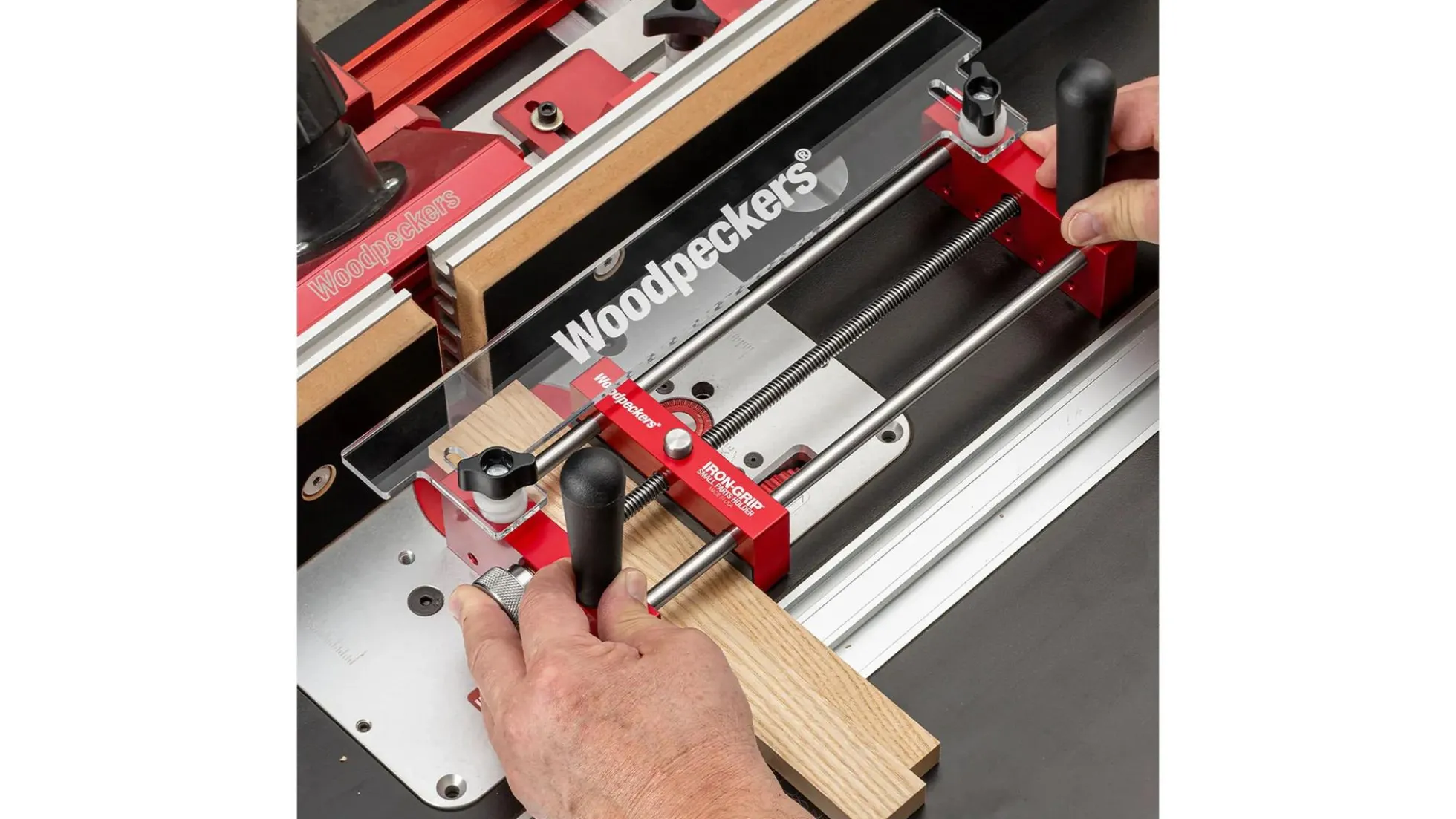 WOODPECKERS Breites Führungsschild für Iron-Grip