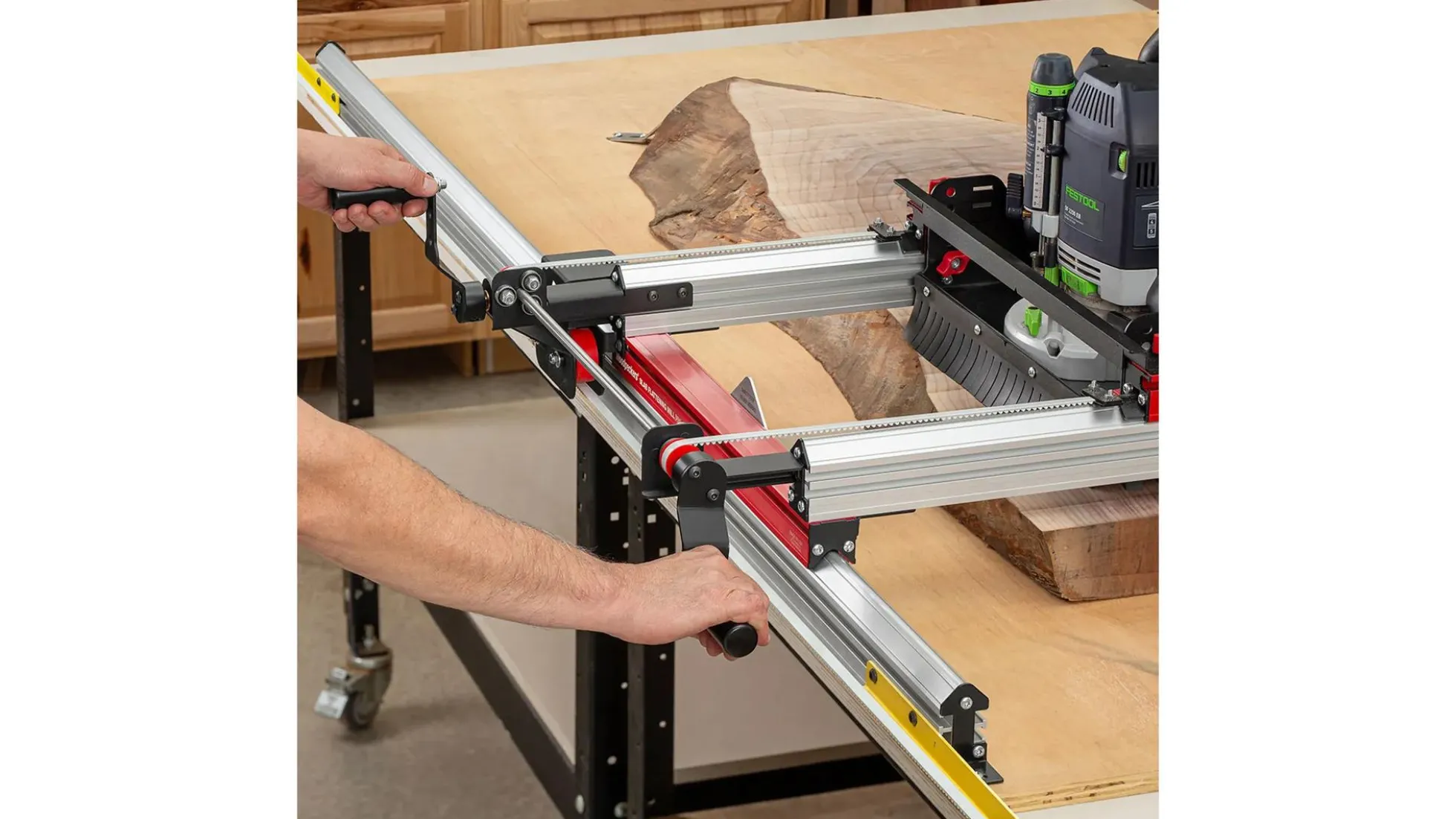 Woodpeckers EZ-Drive für SlabFlatteningMills