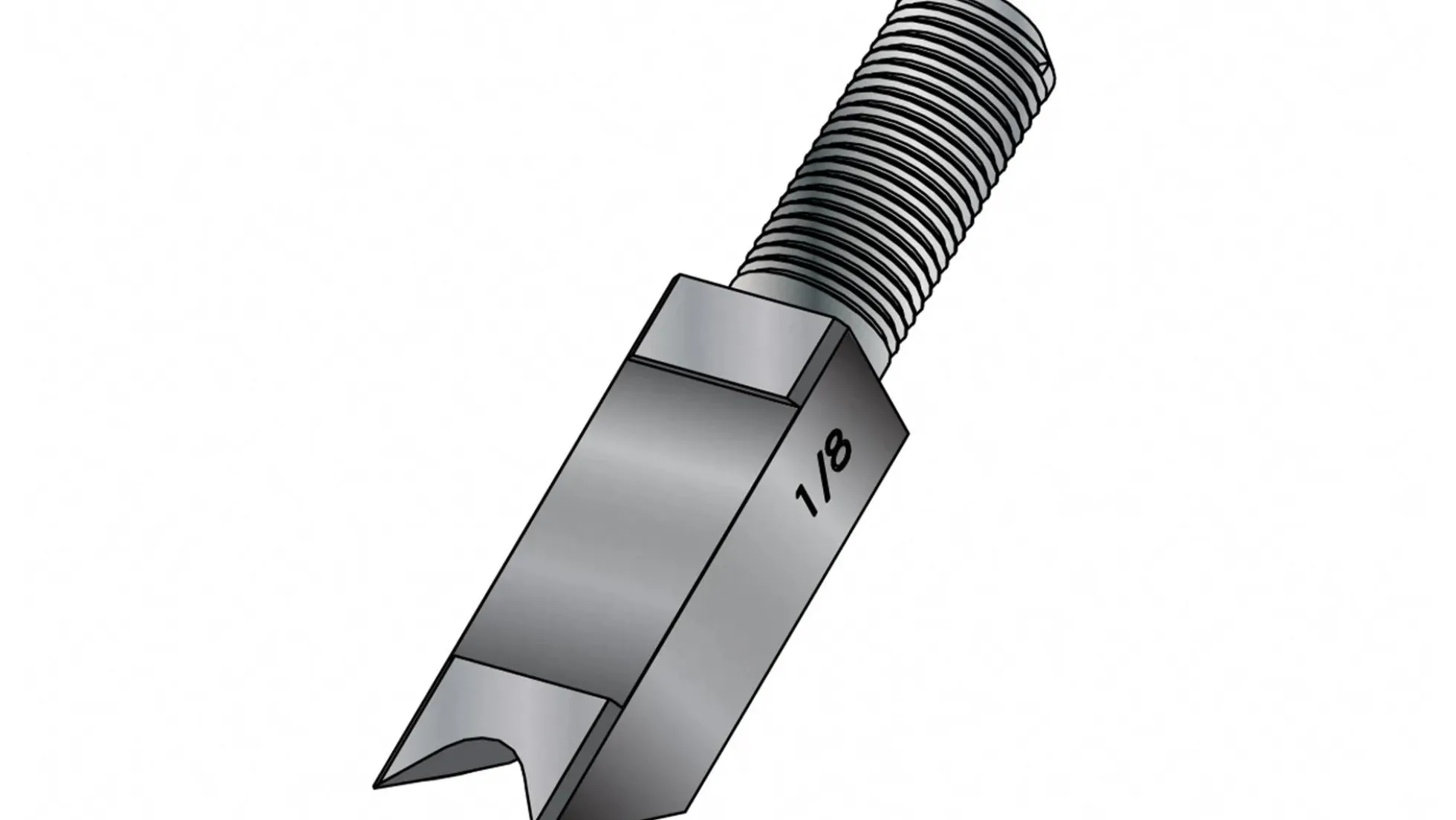 Woodpeckers Hobelmesser, Radius 3,175mm (1/8")