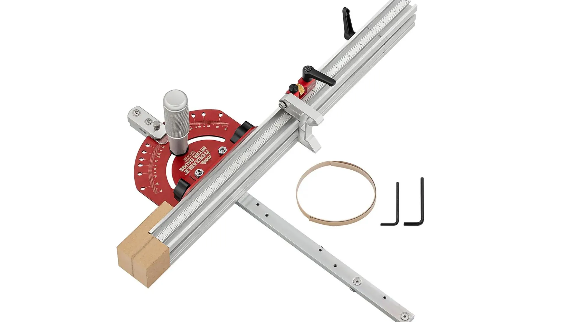 WOODPECKERS In-Dexable Miter Gauge, metrisch