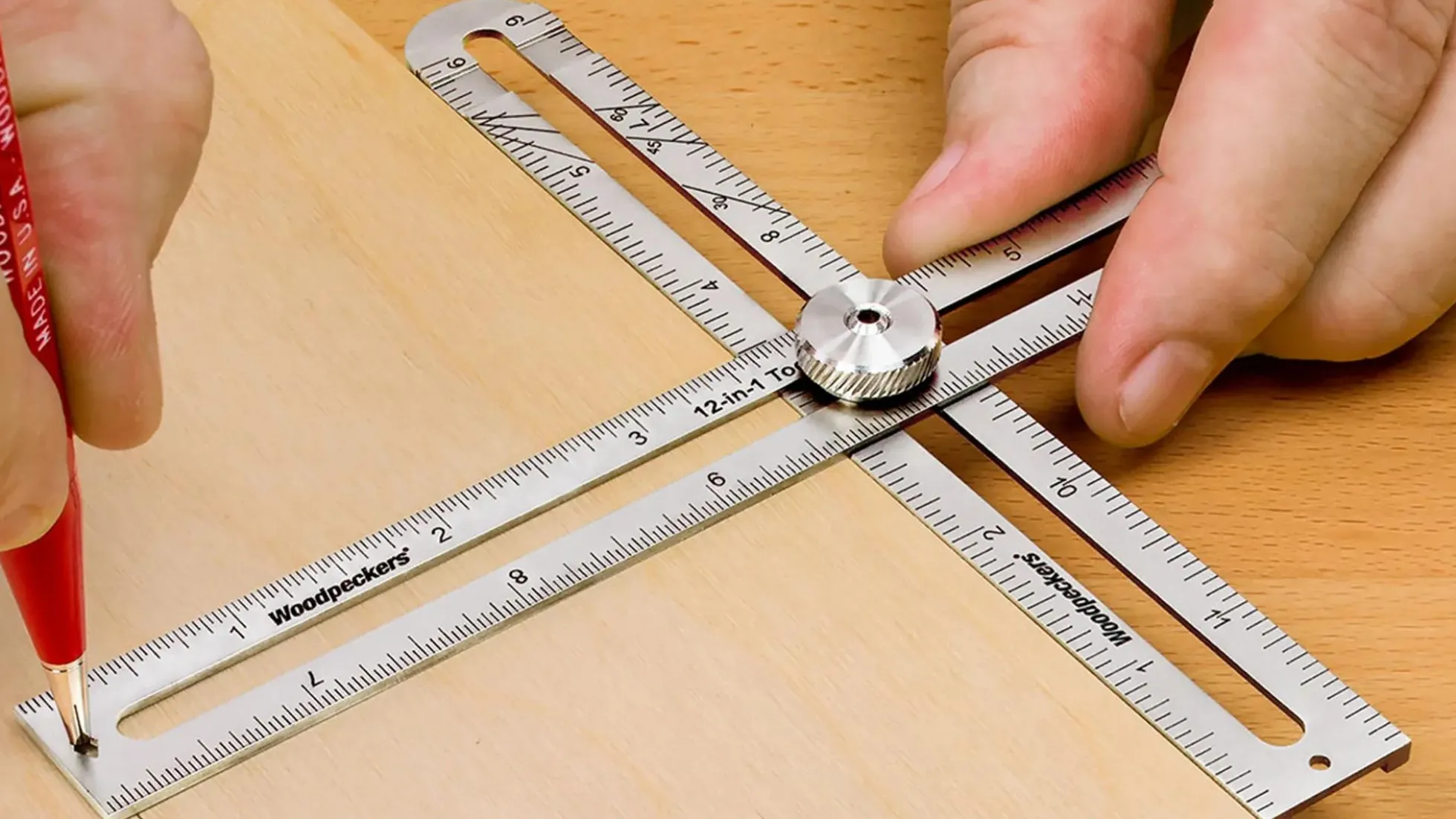 WOODPECKERS 12-In-1 Layout Tool, metrisch