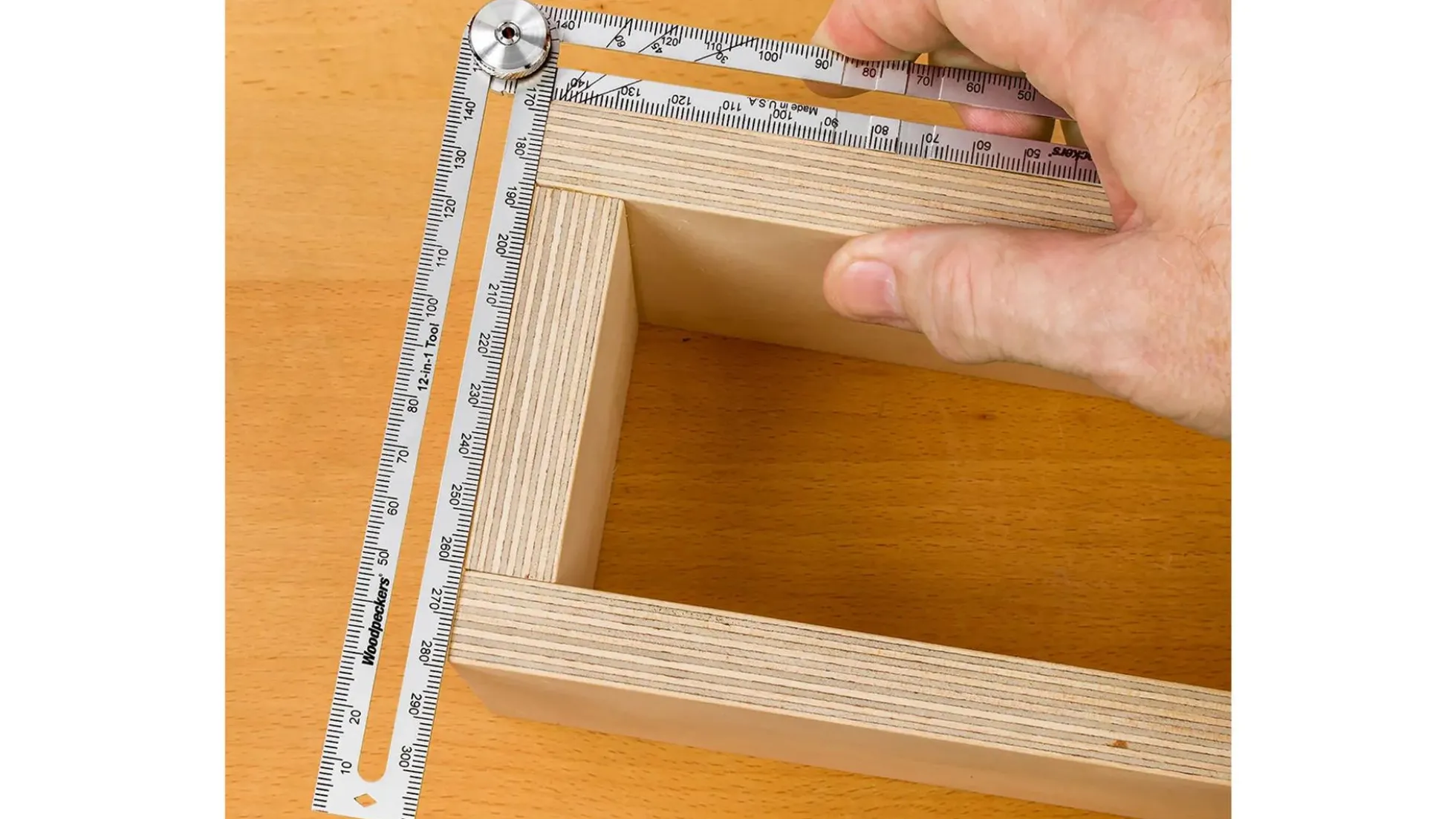 WOODPECKERS 12-In-1 Layout Tool, metrisch