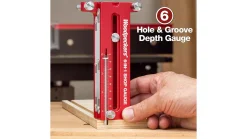 WOODPECKERS 6 in 1 Pocket Gauge