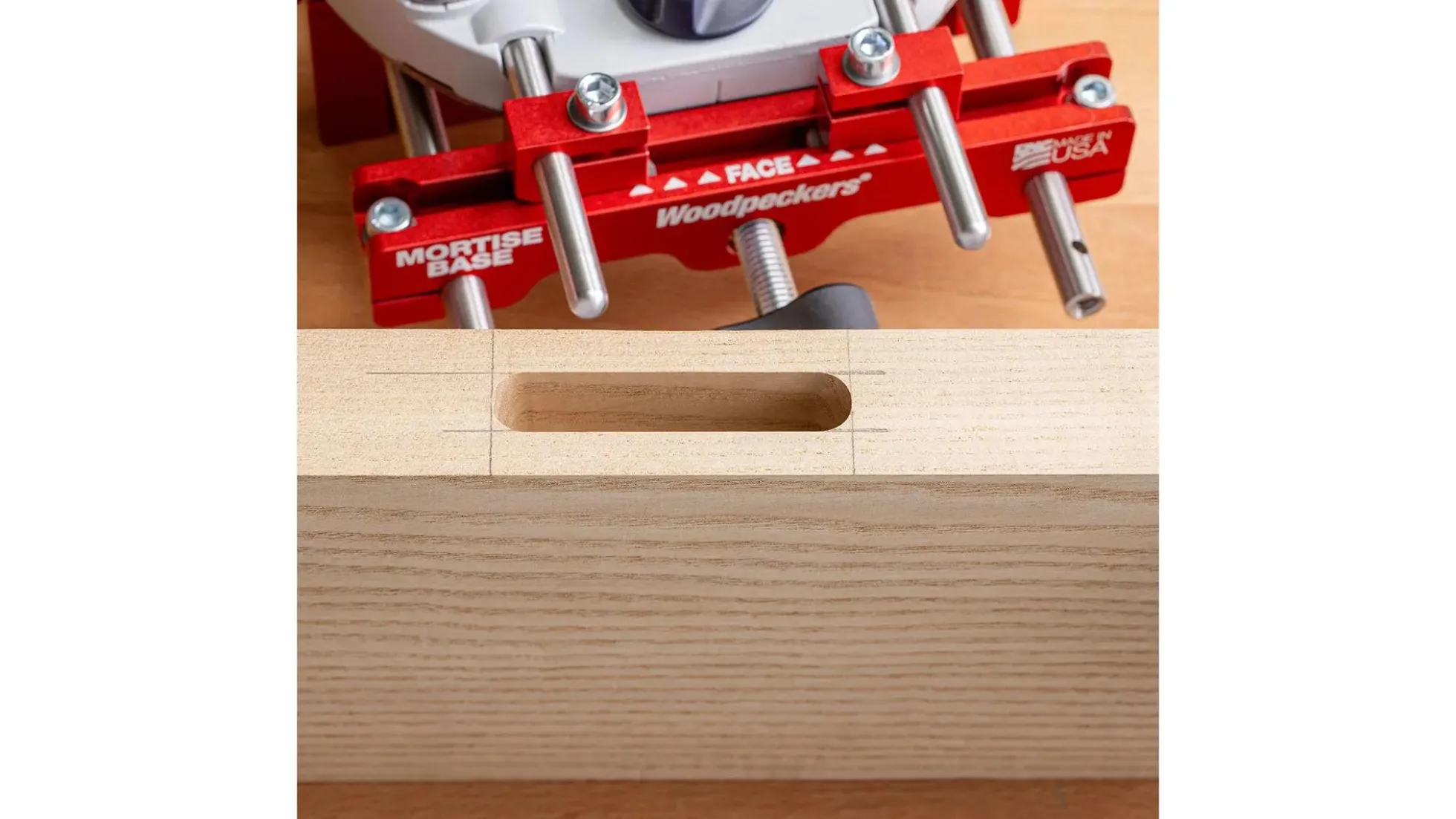 Woodpeckers Mortise Base, Ø8mm