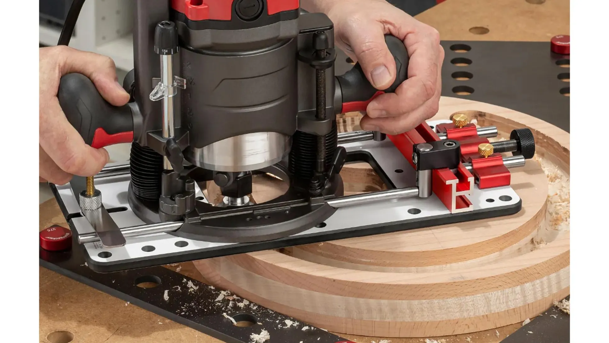 WOODPECKERS Multifunktions-Adapterplatte MFRB 516-21