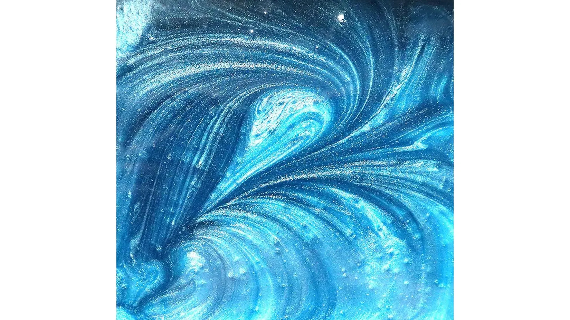 Woodresin Metallic Pigment Ozeanblau