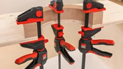 2x Drehgriff-Einhandzwingen EZ360-30 + Titebond Holzleim D4