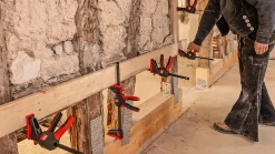 2x Drehgriff-Einhandzwingen EZ360-60 + Titebond Holzleim D4