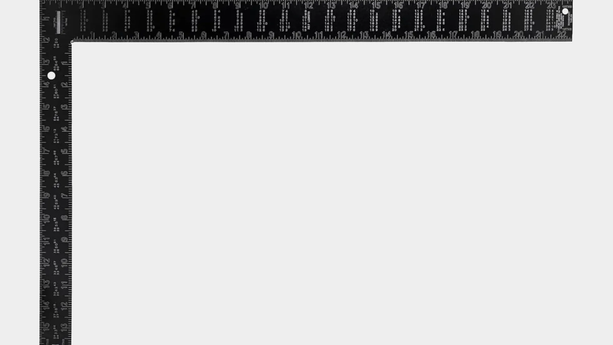 Zimmermannswinkel Stahl 600 x 400 mm